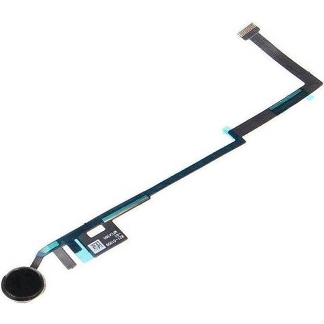 iPad 9.7 2018 Hjemknap Med Flex Sort