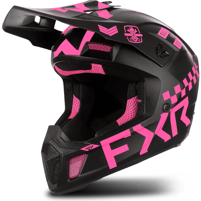 FXR Crosshjelm Clutch Gladiator Pink