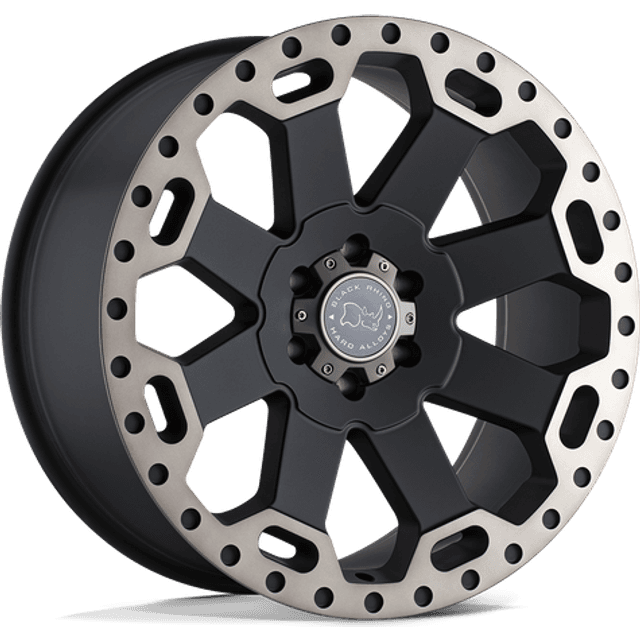 Black Rhino Warlord Matte 18x8 5x114.3