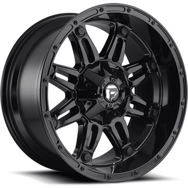 Fuel Hostage D625 20x10 Gloss Black