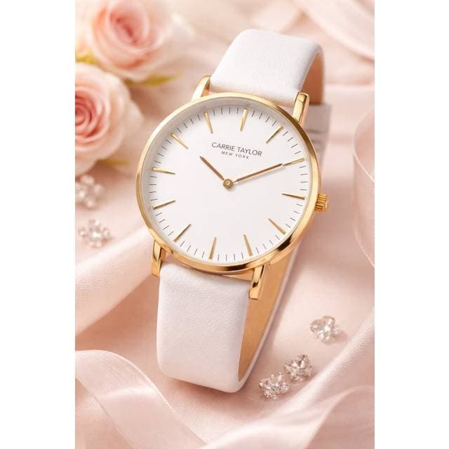 Carrie Taylor Lexington Golden White 38mm