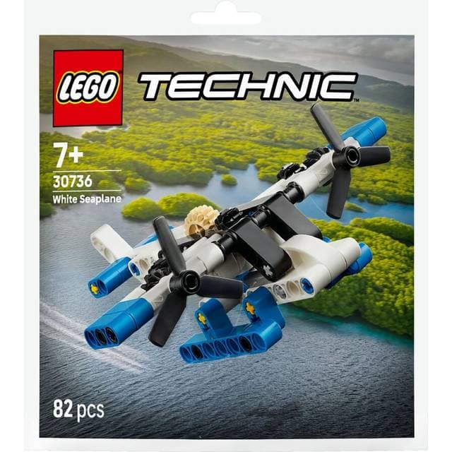 LEGO Technic Vitt Sjöflygplan 30736
