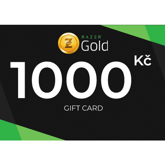 Razer Gold Gift Card 1000 CZK