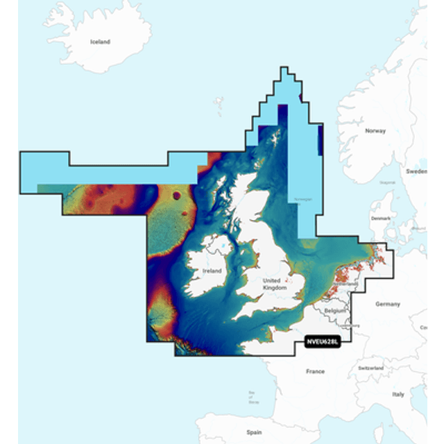 Garmin Storbritannien Irland Holland Søkort