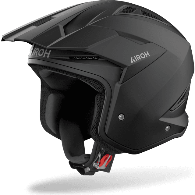 Airoh TRR II Jet Helmet - Black/Matt Man, Adult