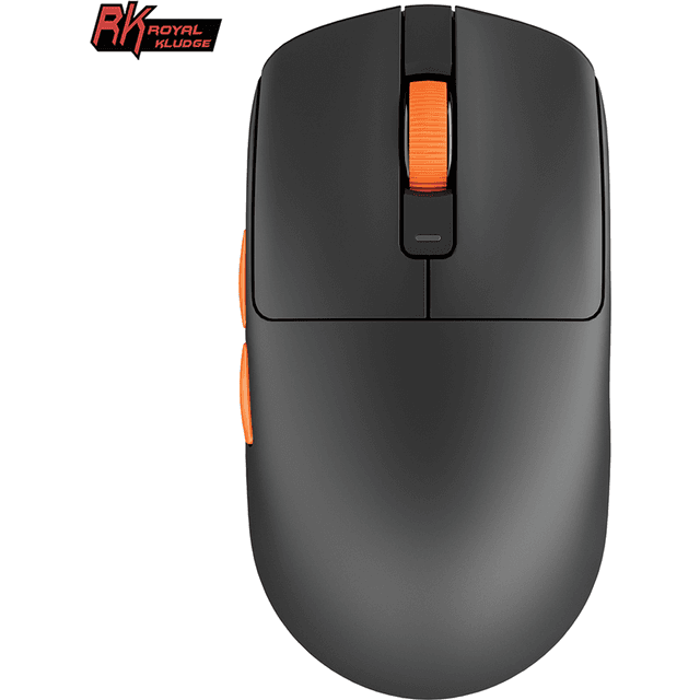 RK M30 White Blue Gaming Mouse