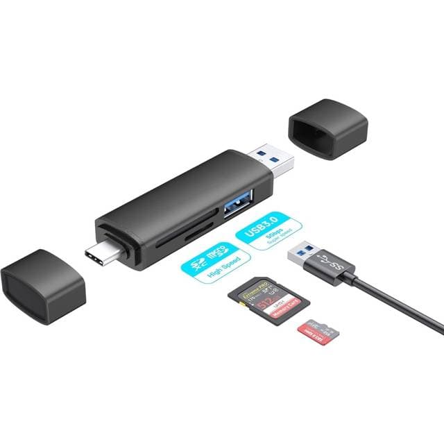 ELETRA USB 3.0 USB-C Kortlæser