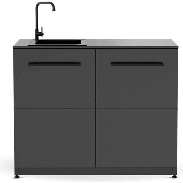 Cozze Elements 110 Udekøkken Med Vask Sort