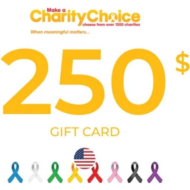 Charity Choice Gift Card 250 USD