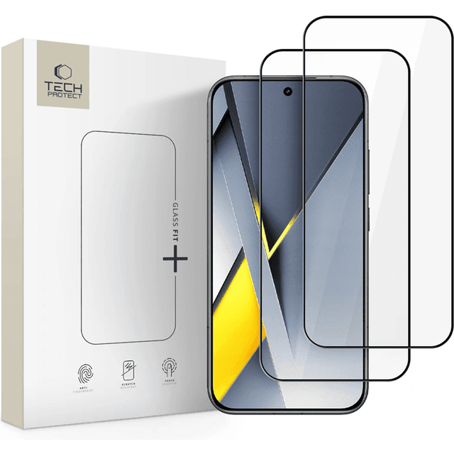 Tech-Protect Poco F8 Ultra Glass Fit 2 Pack