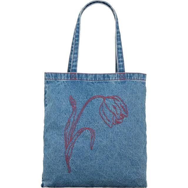 Becksöndergaard Tulipa Tote Bag - Denim Blue