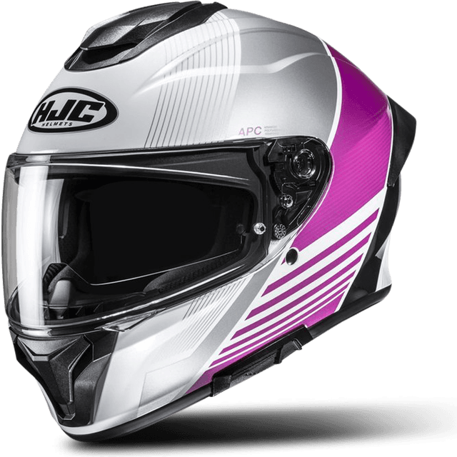 HJC Integralhjelm C71 Morix - Hvid/Pink