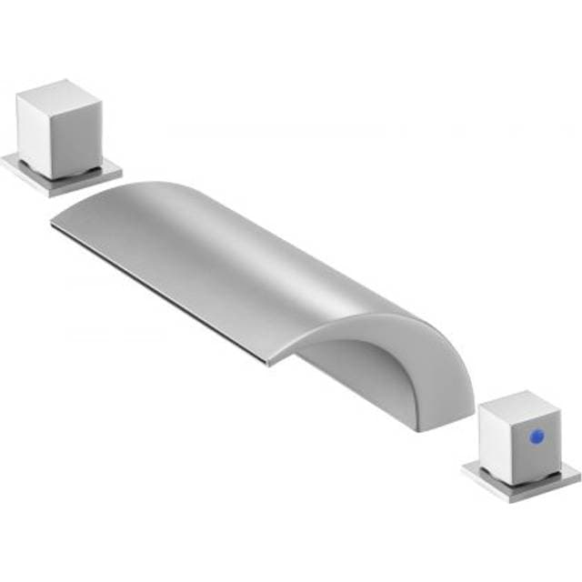 VEVOR Romersk Badekarsarmatur 3-Huls Sølv
