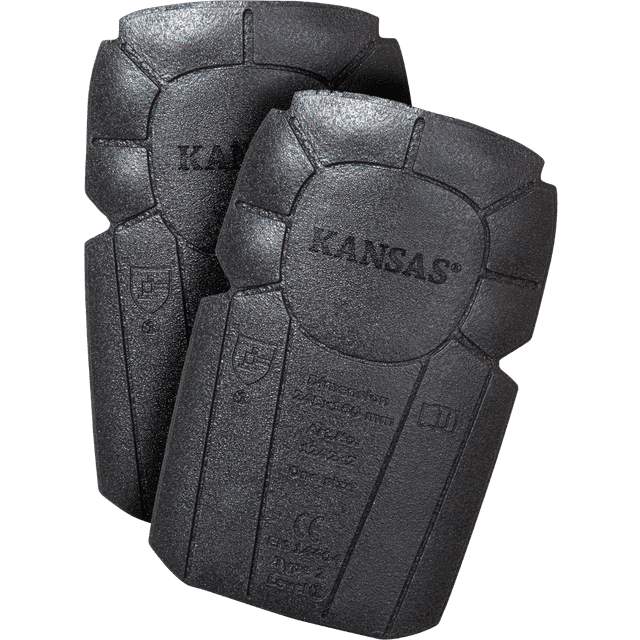 Kansas Knæpuder Grå Sort One-Size