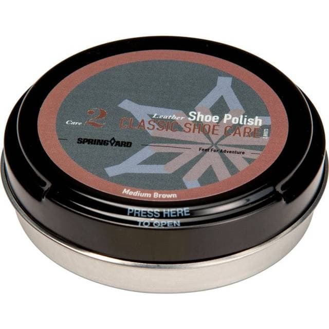Springyard Leather Shoe Polish Brun