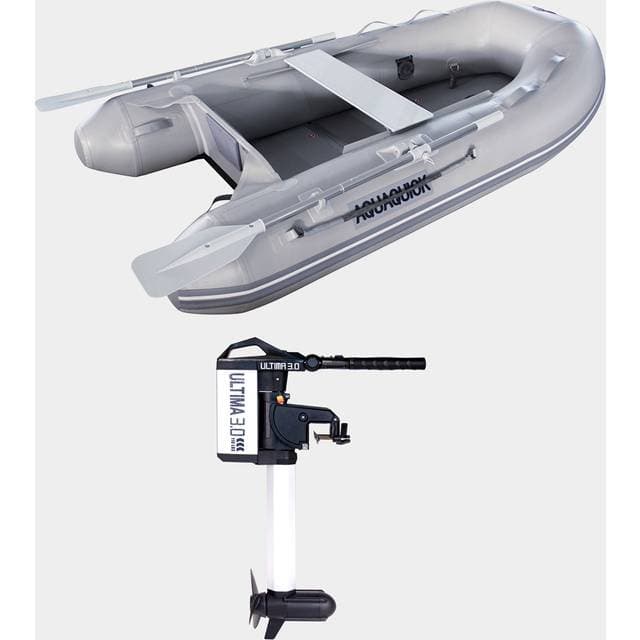 Aquaquick 230 Gummijolle Med Elmotor