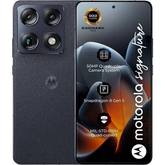 Motorola signature 16GB/512GB - Carbon