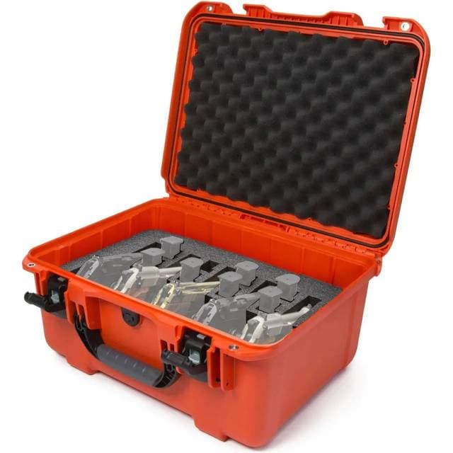 Nanuk 933 5UP Suitcase With Insert Orange