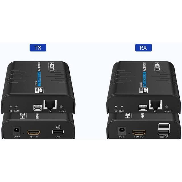 PremiumCord HDMI KVM Switch Extender Schwarz