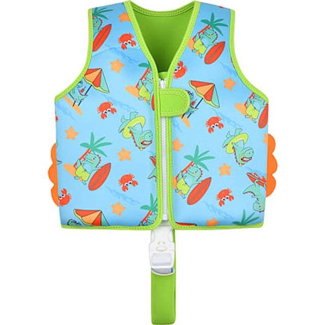SpinOut Swim Svømmevest Til Børn - Grøn/Blå