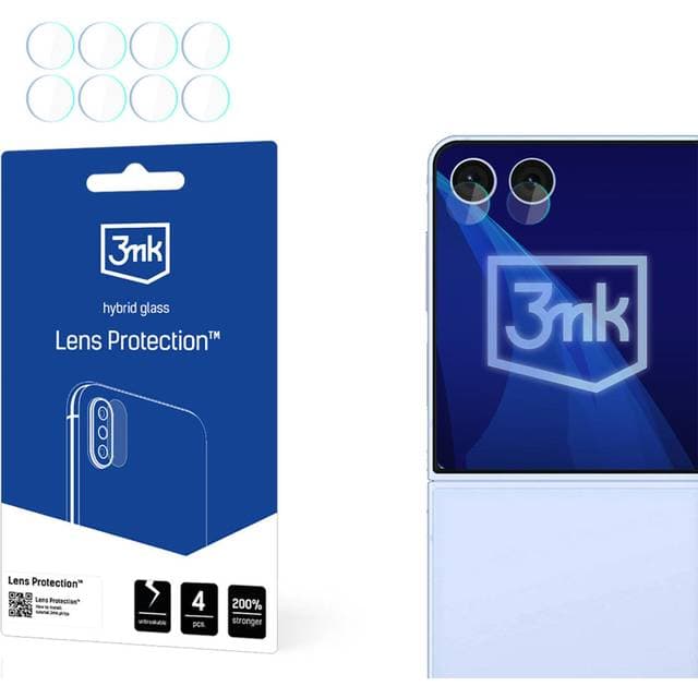 3mk Galaxy Z Flip 7 Hybrid Glass Lens