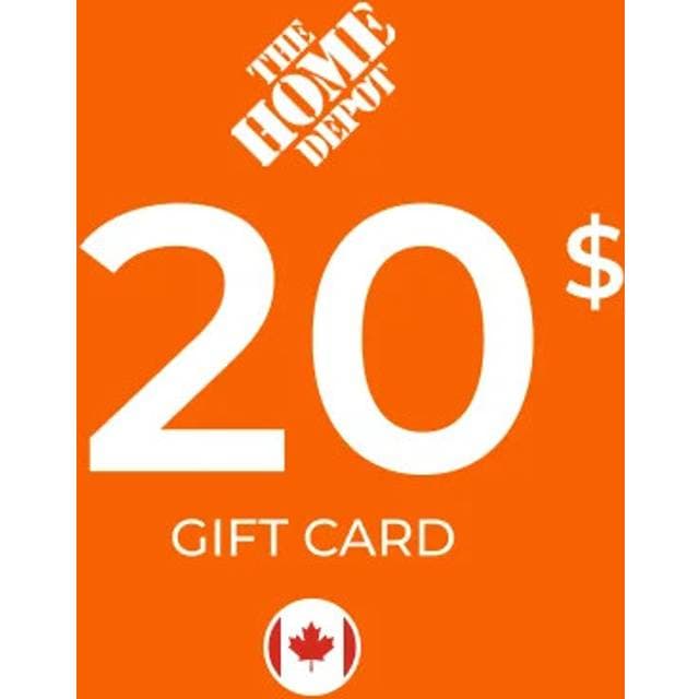 Home Depot Gift Card 20 Cad Key