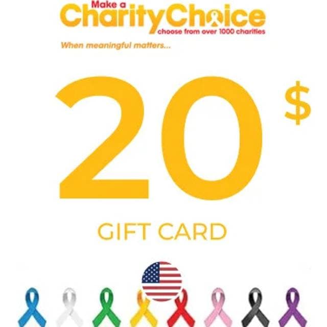 Charity Choice Gift Card 20 USD