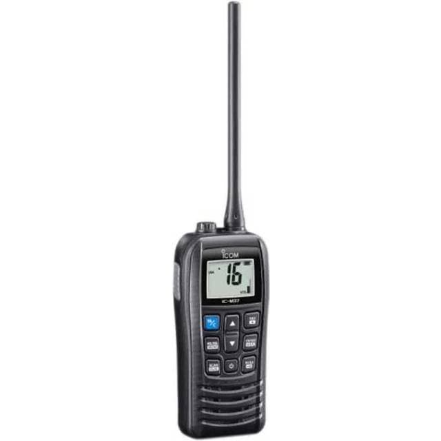 Icom M37e 6W Walkie Talkie Silber