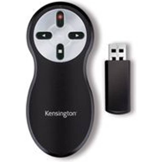 Kensington Wireless Presenter with Laser Pointer Black