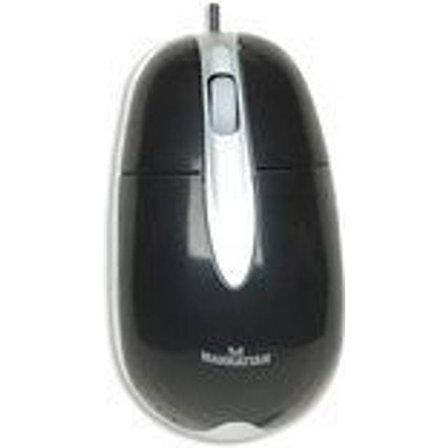 Manhattan MH3 Classic Optical Desktop Mouse Black
