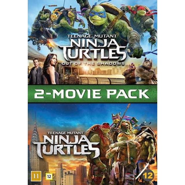 Teenage Mutant Ninja Turtles 1+2 (2DVD) (DVD 2016)