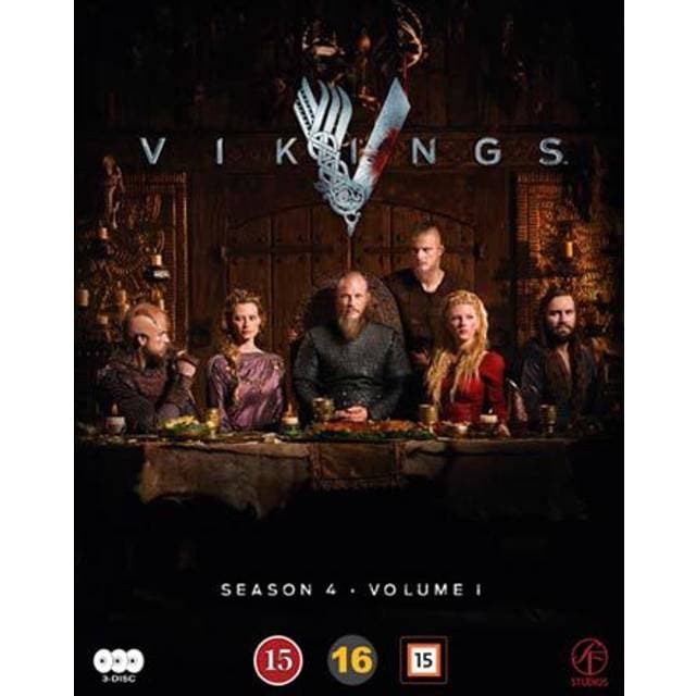Vikings: Sæson 4 vol 1 (3DVD) (DVD 2016)