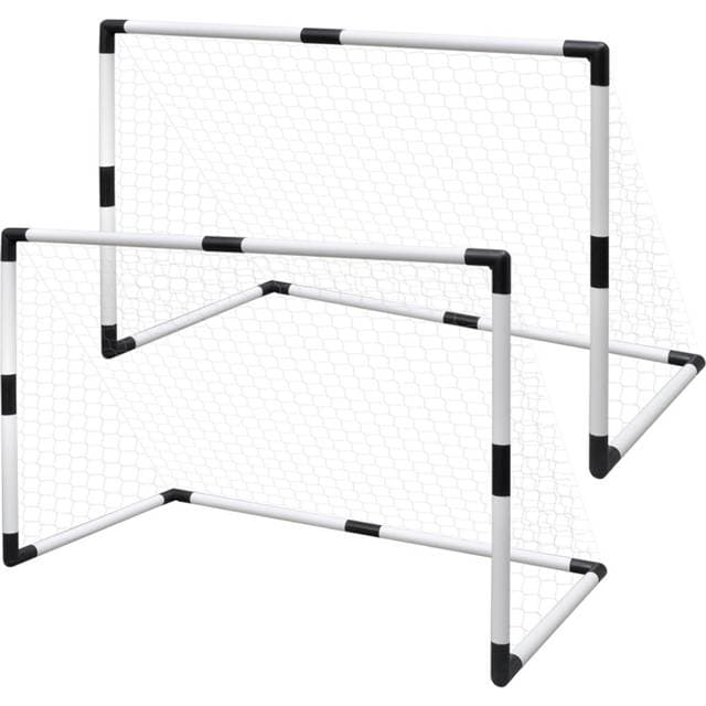 vidaXL Mini Football Goals 91x61cm