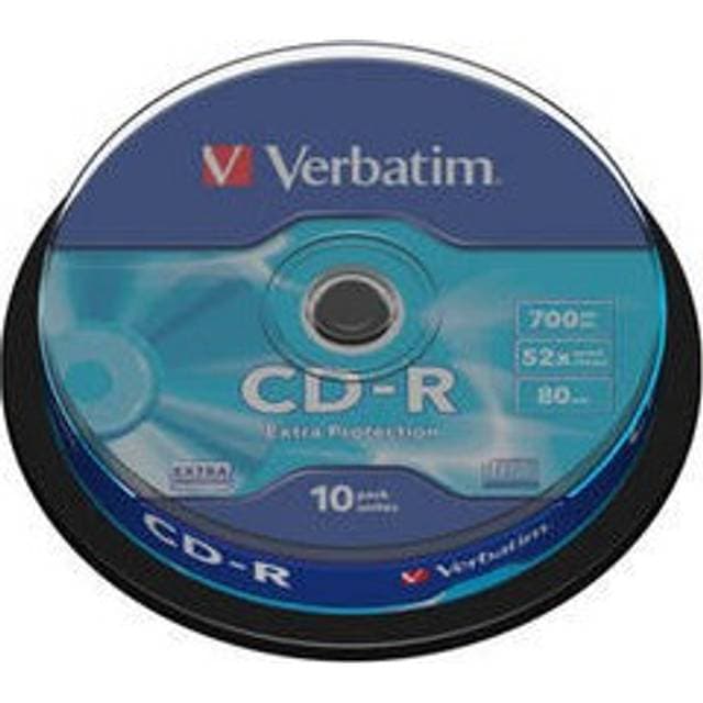 Verbatim CD-R Extra Protection 700MB 52x Spindle 10-Pack