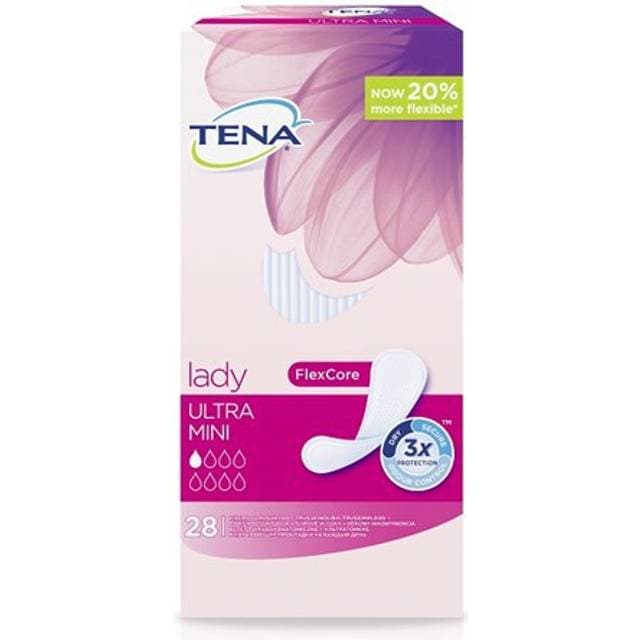 TENA Lady Ultra Mini Incontinence Protection 28-pak