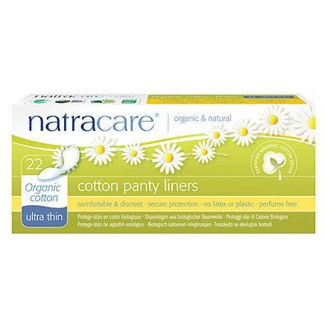 Natracare Organic Cotton Panty Liners Ultra Thin 22-pak
