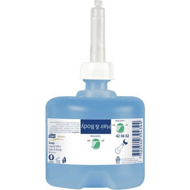 Tork Hår & Krop Mini Flydende Sæbe 475ml 8-pak