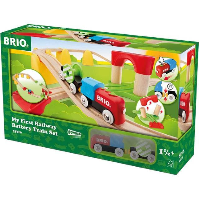 BRIO My First Railway Battery Operated Train Set 33710