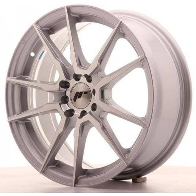 Japan Racing JR21 Silver Machined Face 7x17 4/114.3 ET40 CB74.1