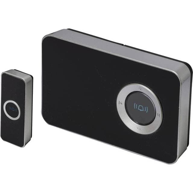 Foss Europe Trend Design trådløs dørklokke, sort