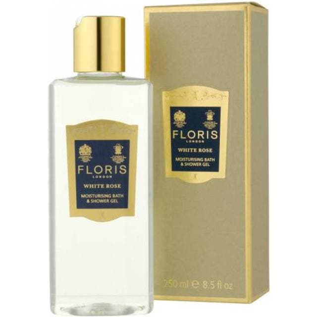 Floris London White Rose Moisturising Bath & Shower Gel 250ml