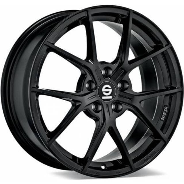 Sparco Podio Gloss Black 7.5x17 5/112 ET35 B73