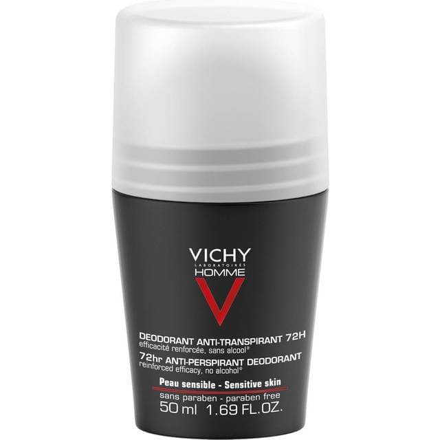 Vichy Homme 72H Antiperspirant Deo Roll-on 50ml 1-pak
