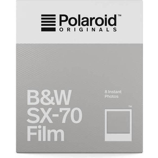 Polaroid B&W Film for SX-70 8 pack - White Frame