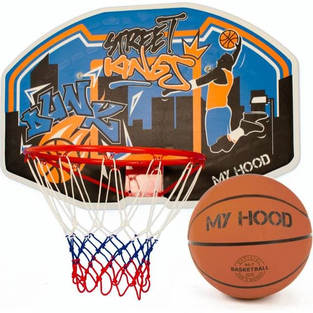 My Hood Basketball Hoop with Backboard and Ball