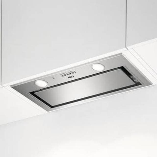 AEG DGE5661HM 70 cm, Grå, Rustfri stål