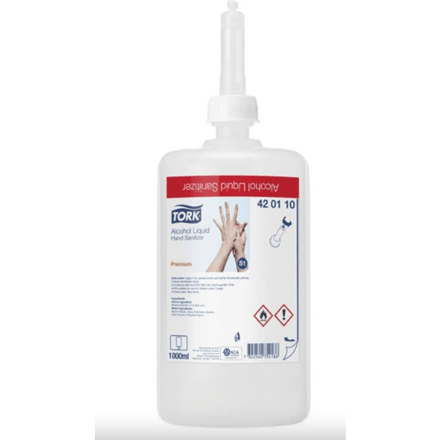 Tork S1 Premium Hånddesinfektion Flydende 6-pak