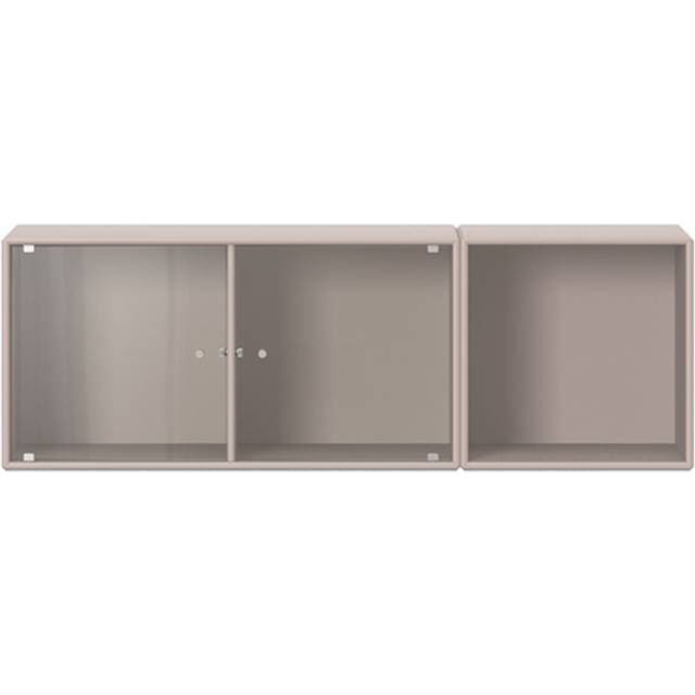 Montana Furniture Spice Væghylde Grå Glas Antracit