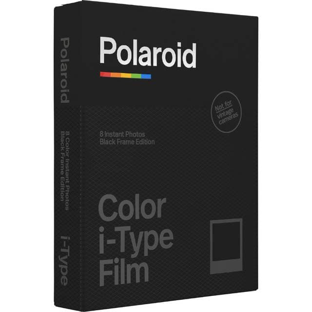Polaroid Color Film i-Type 8-pack - Black Frame Edition