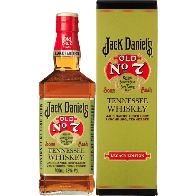 Jack Daniels Old No.7 Whiskey Legacy Edition 43% 43% 70 cl